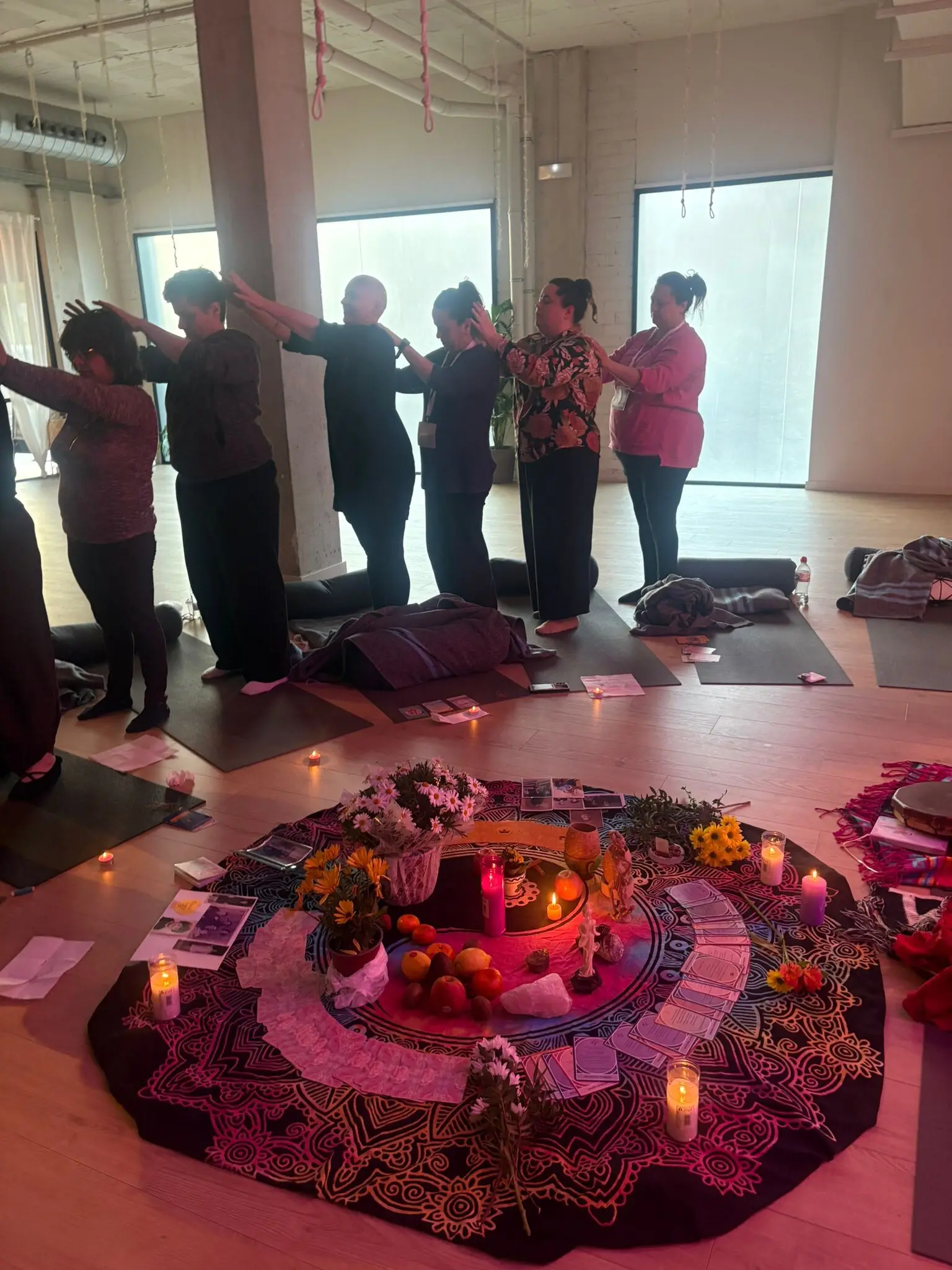 Círculo de sanación de útero · YogaOne El Prat